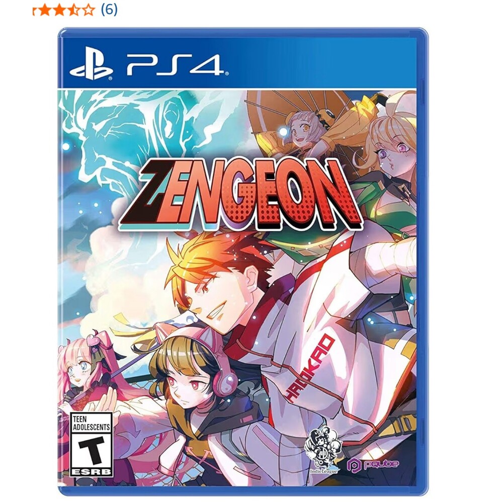 Zengeon for PlayStation 4 New and Sealed
